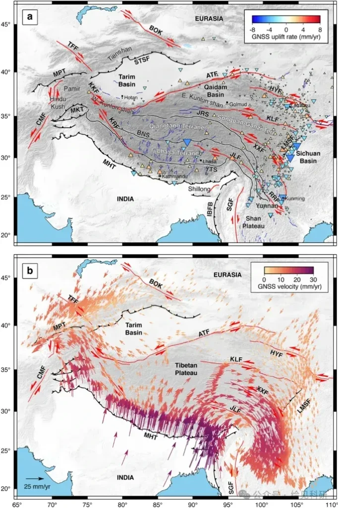 Tetonic movement on Tibetan Plateau 2